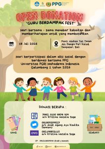 Read more about the article OPEN DONATION GURU BERDAMPAK FEST